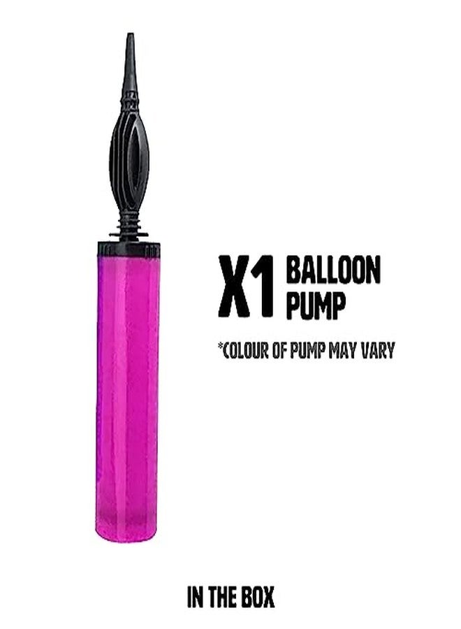 Just Party Hand Held Balloon Air Pump Party Decoration Item for Birthday/Anniversary/Party Decoration, Assorted Colour - Image 3